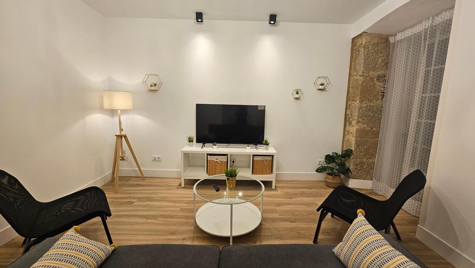 Apartamentos En El Centro - Plaza De Amboage - Wifi 费罗尔 外观 照片