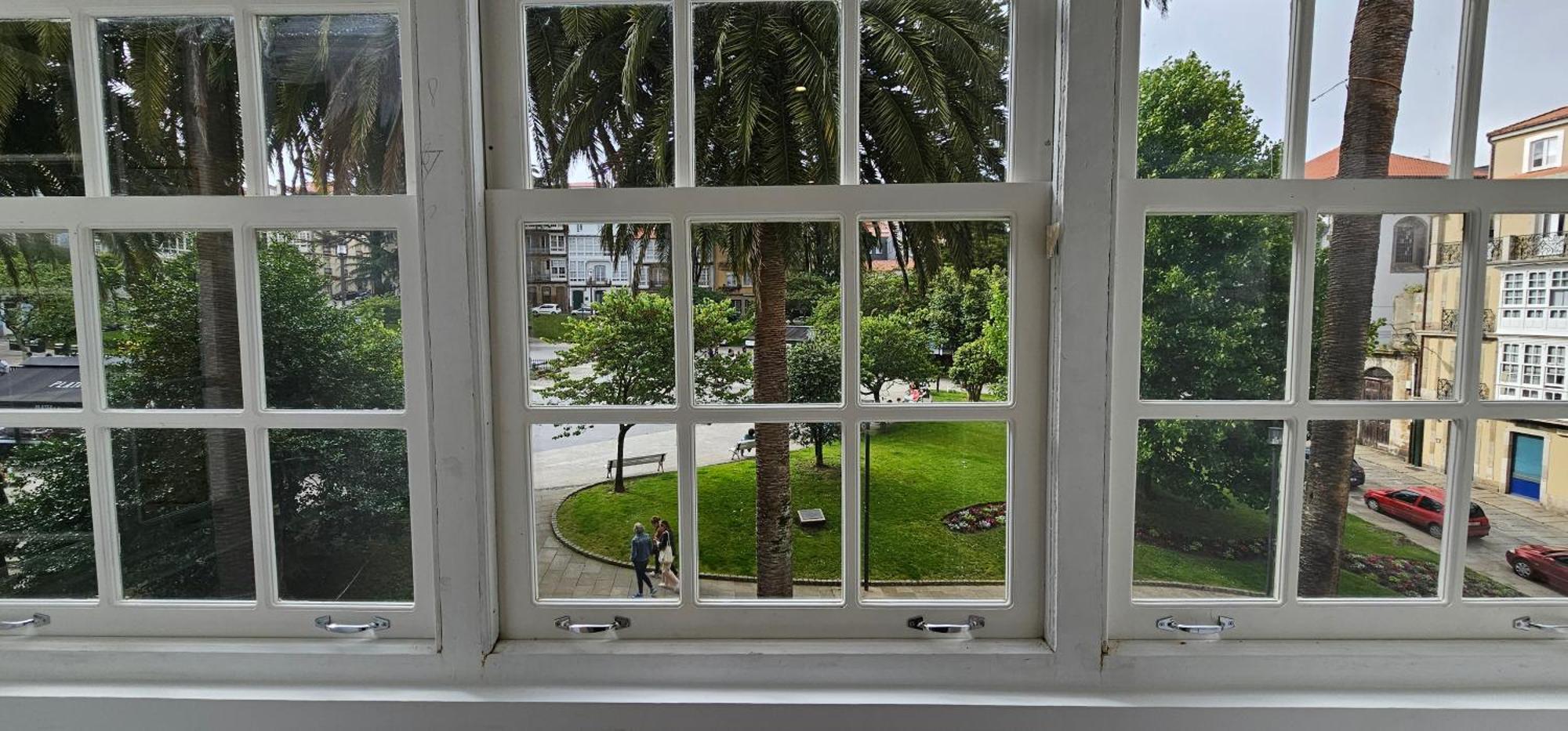 Apartamentos En El Centro - Plaza De Amboage - Wifi 费罗尔 外观 照片